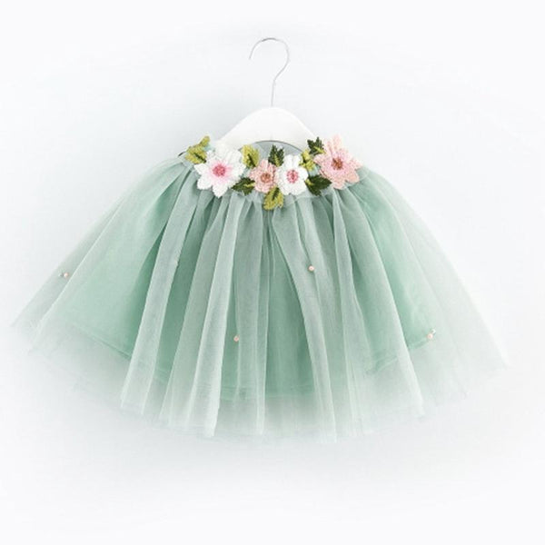 Princess White Flower Clothing Set