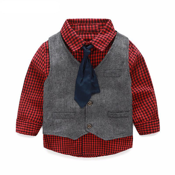 Cute Little Gentleman Formal Clothes